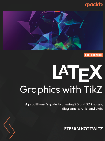 LaTeX TikZの本の表紙（表）